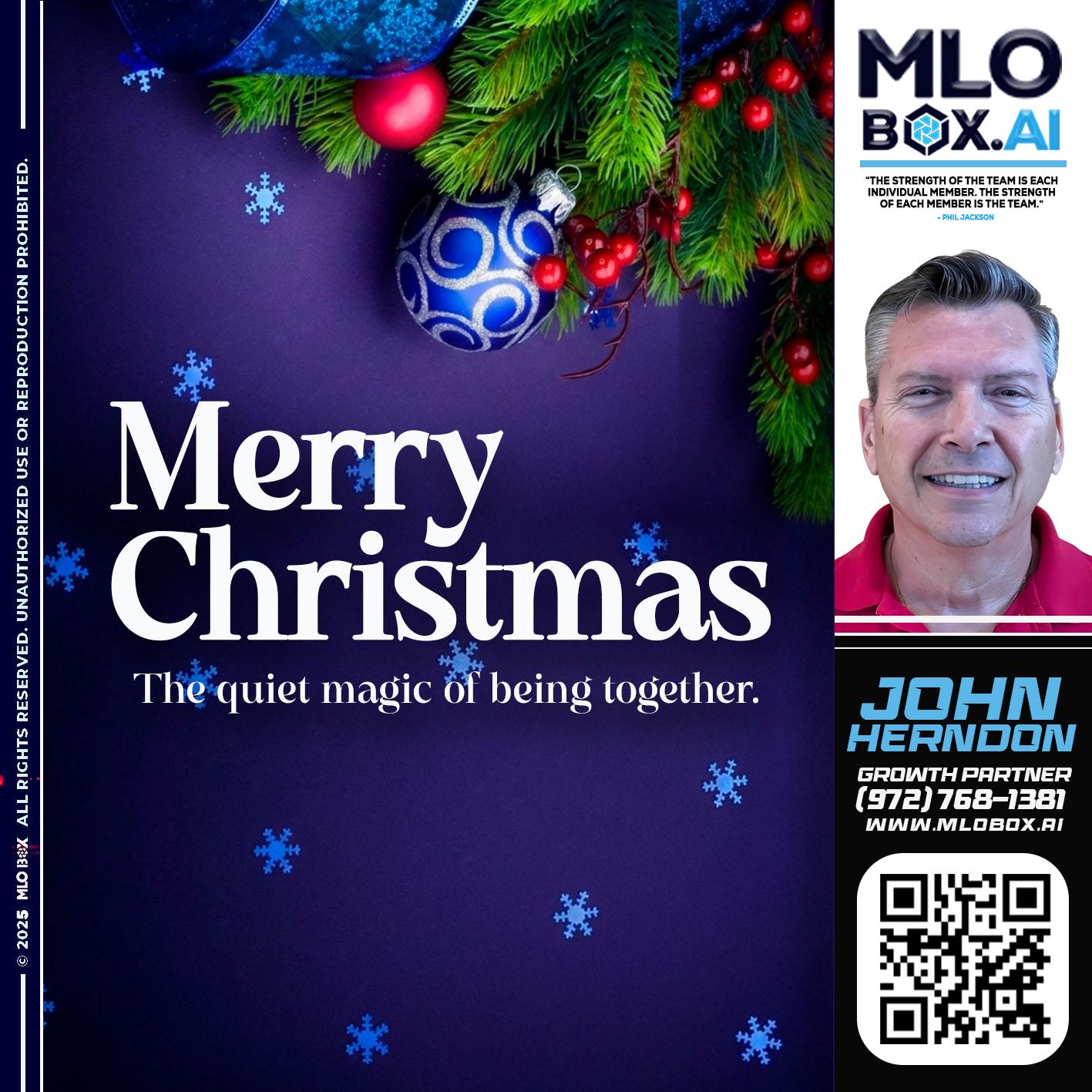 merry christmas - John Herndon MBA -Mortgage Loan Originator