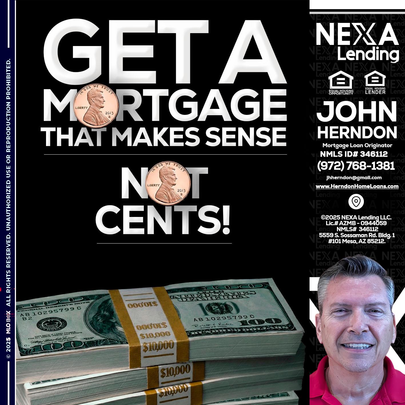 get a mortgage - John Herndon MBA -Mortgage Loan Originator