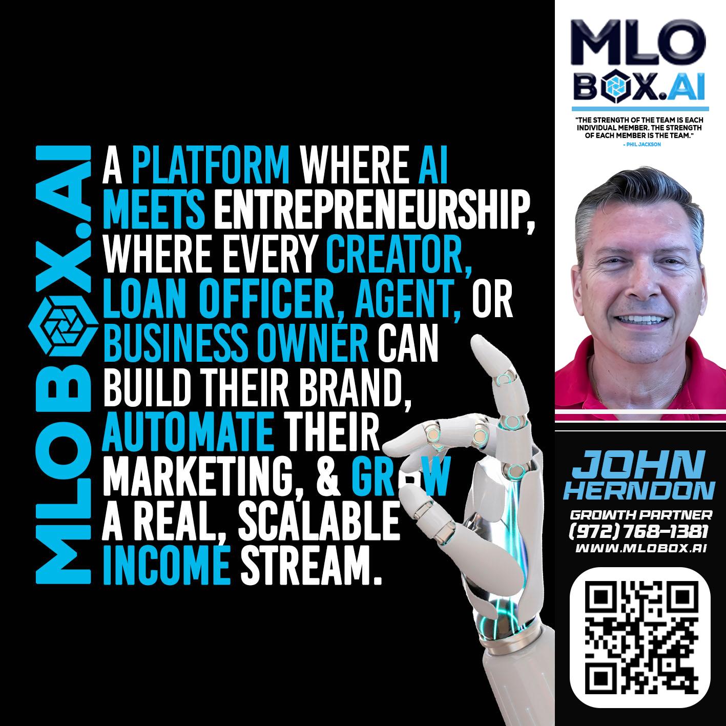 A PLATFORM - John Herndon MBA -Mortgage Loan Originator