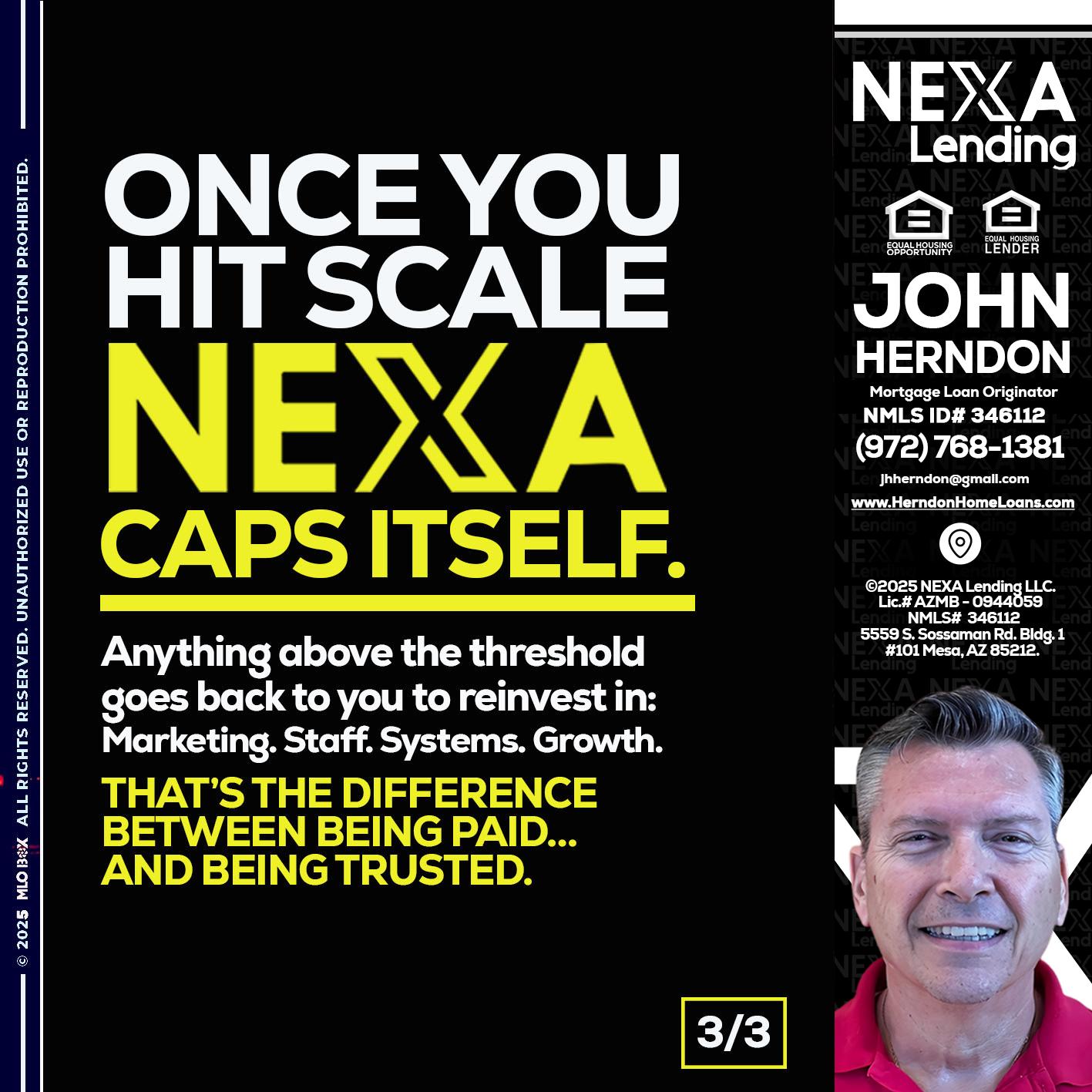 3 OF 3 - John Herndon MBA -Mortgage Loan Originator