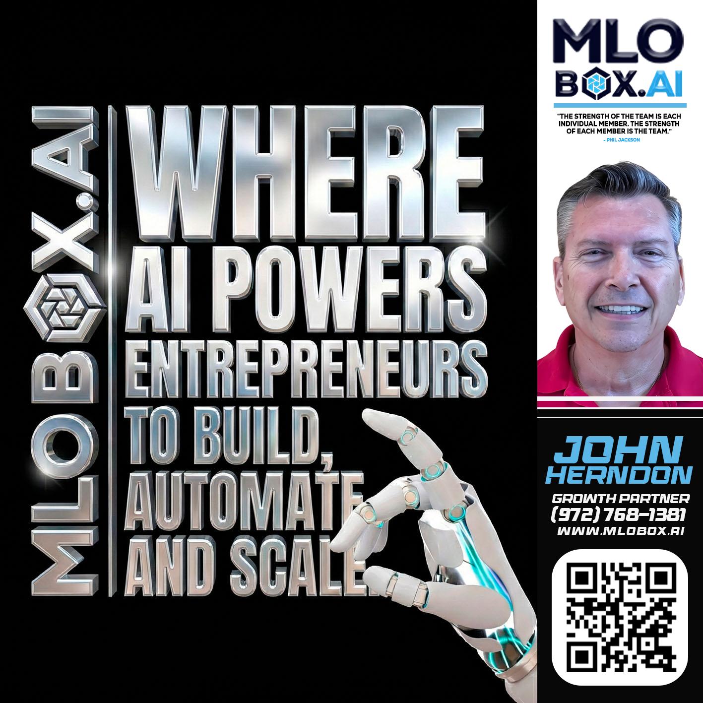WHERE AI POWERS - John Herndon MBA -Mortgage Loan Originator