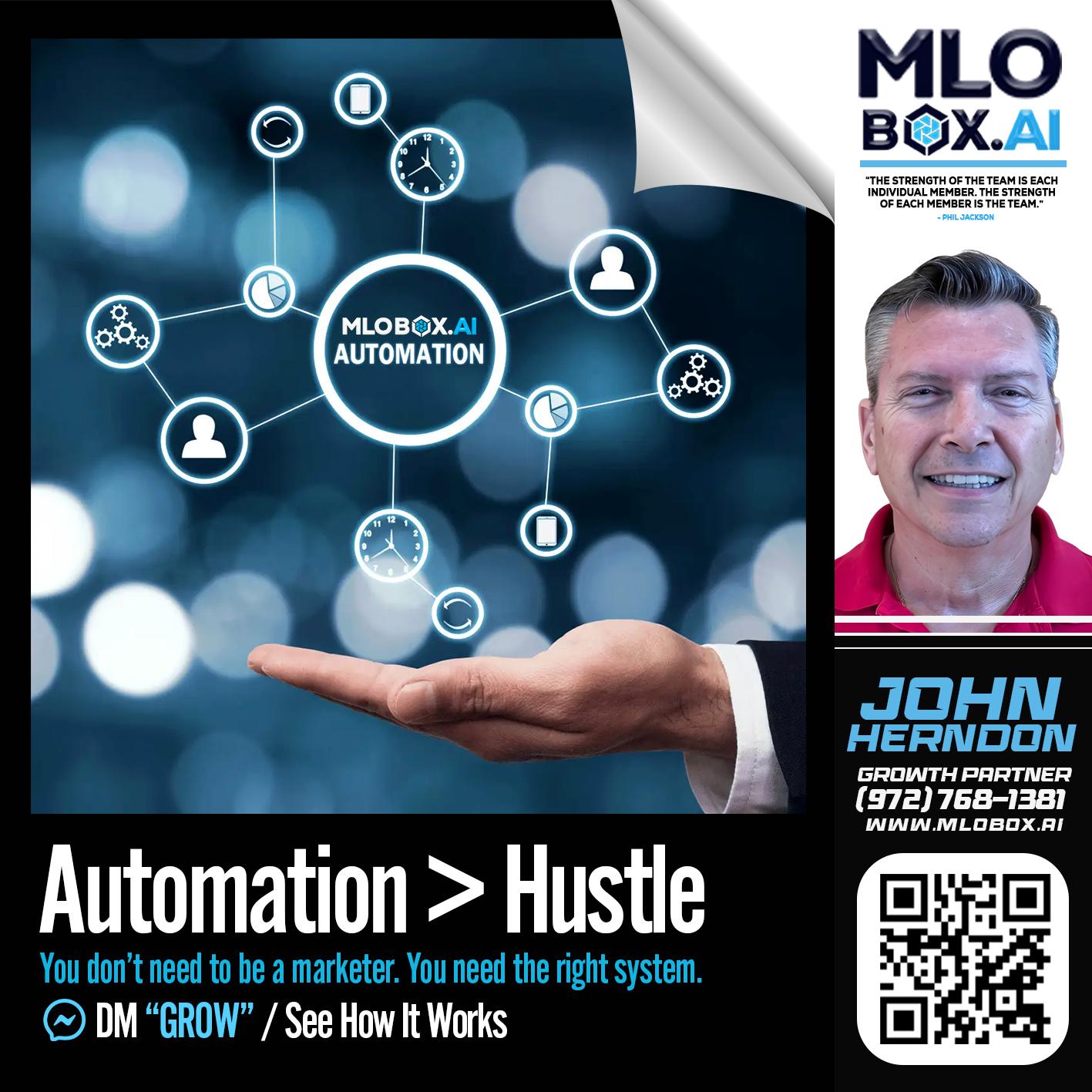 automation - John Herndon MBA -Mortgage Loan Originator