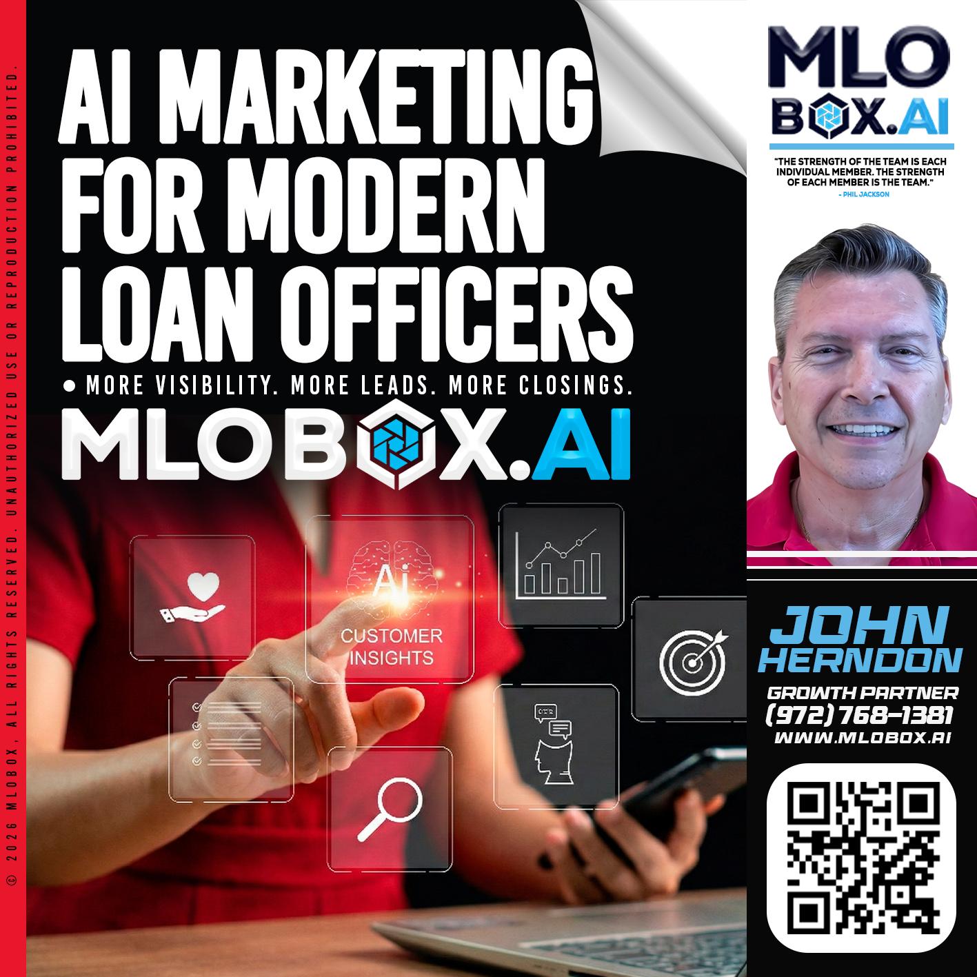 AI MARKETING - John Herndon MBA -Mortgage Loan Originator