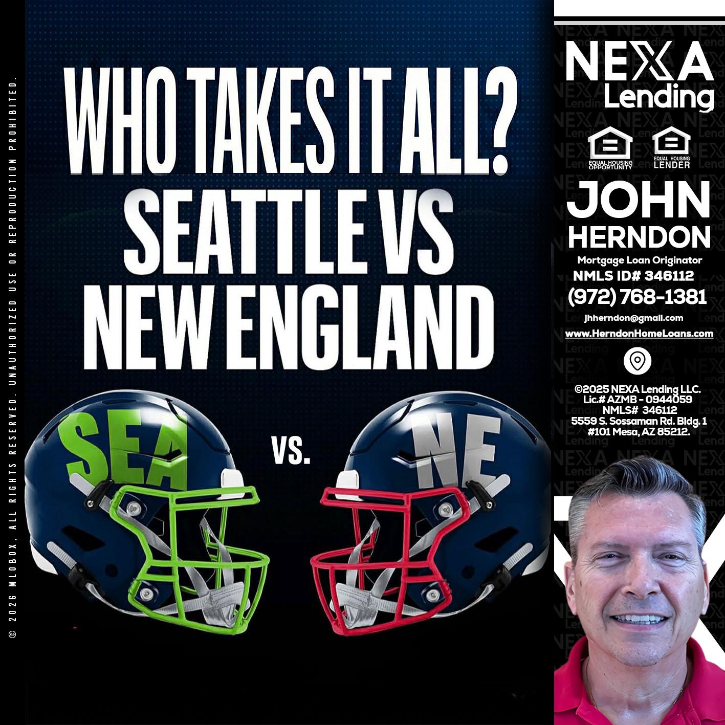 WHO TAKE IT ALL? - John Herndon MBA -Mortgage Loan Originator