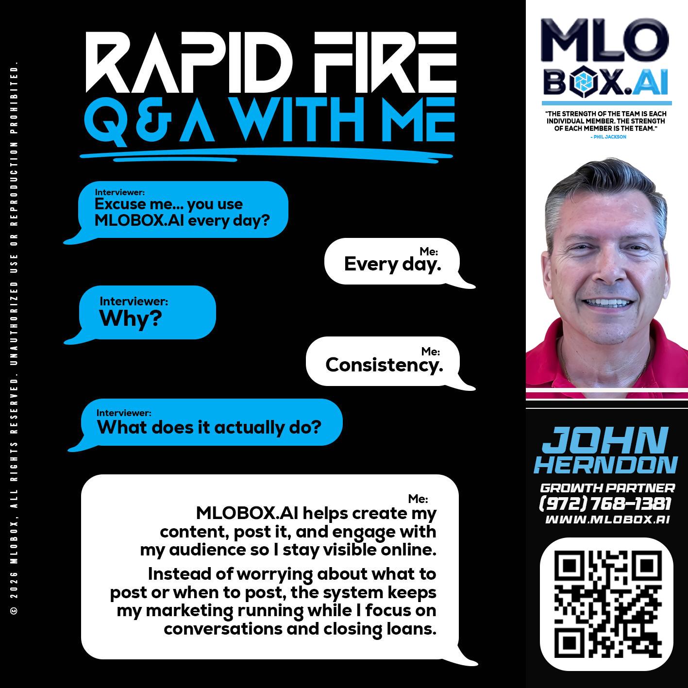 RAPID Q&A - John Herndon MBA -Mortgage Loan Originator