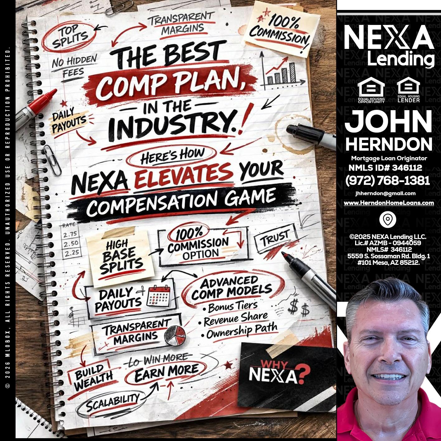 THE BEST COMP - John Herndon MBA -Mortgage Loan Originator