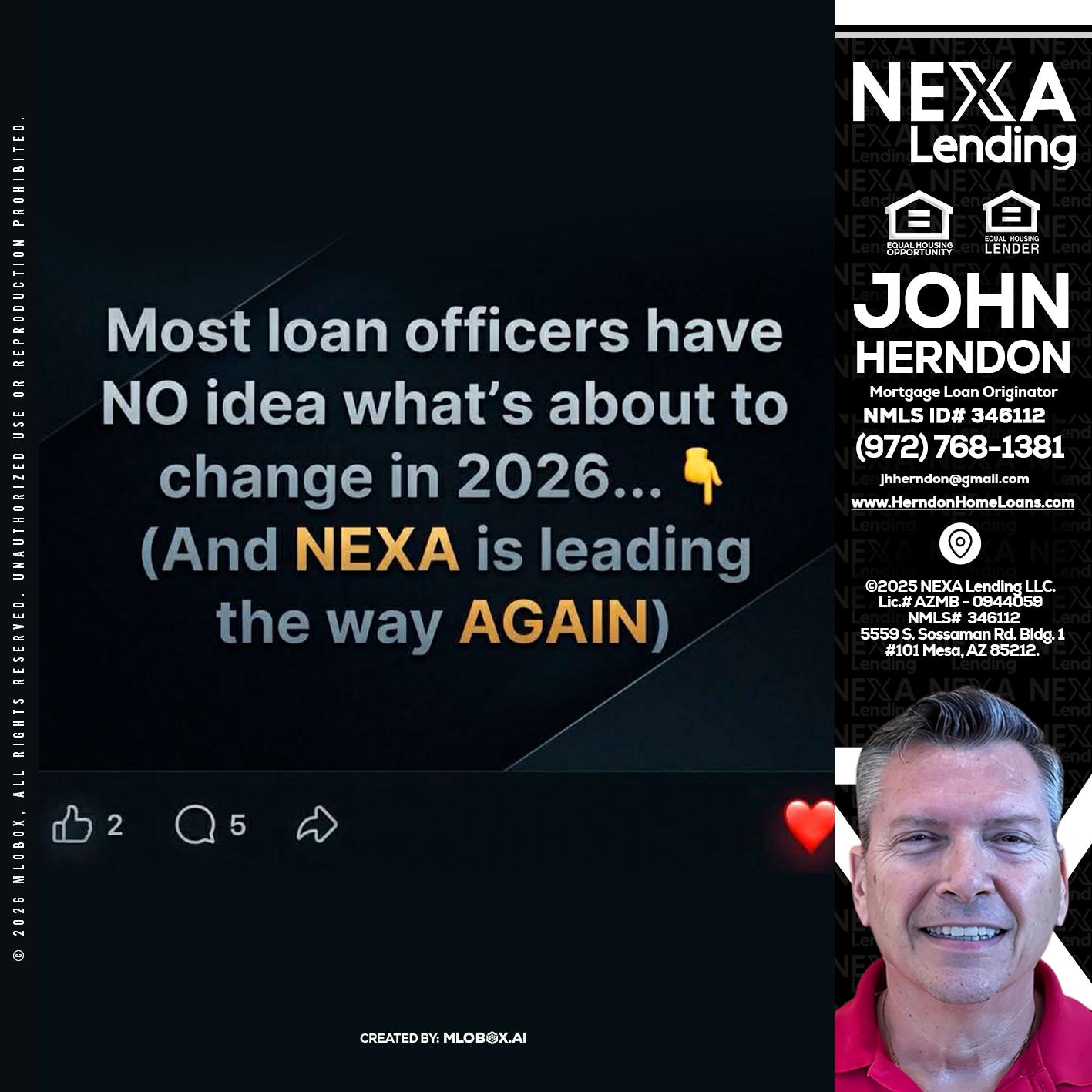 most loan officers - John Herndon MBA -Mortgage Loan Originator