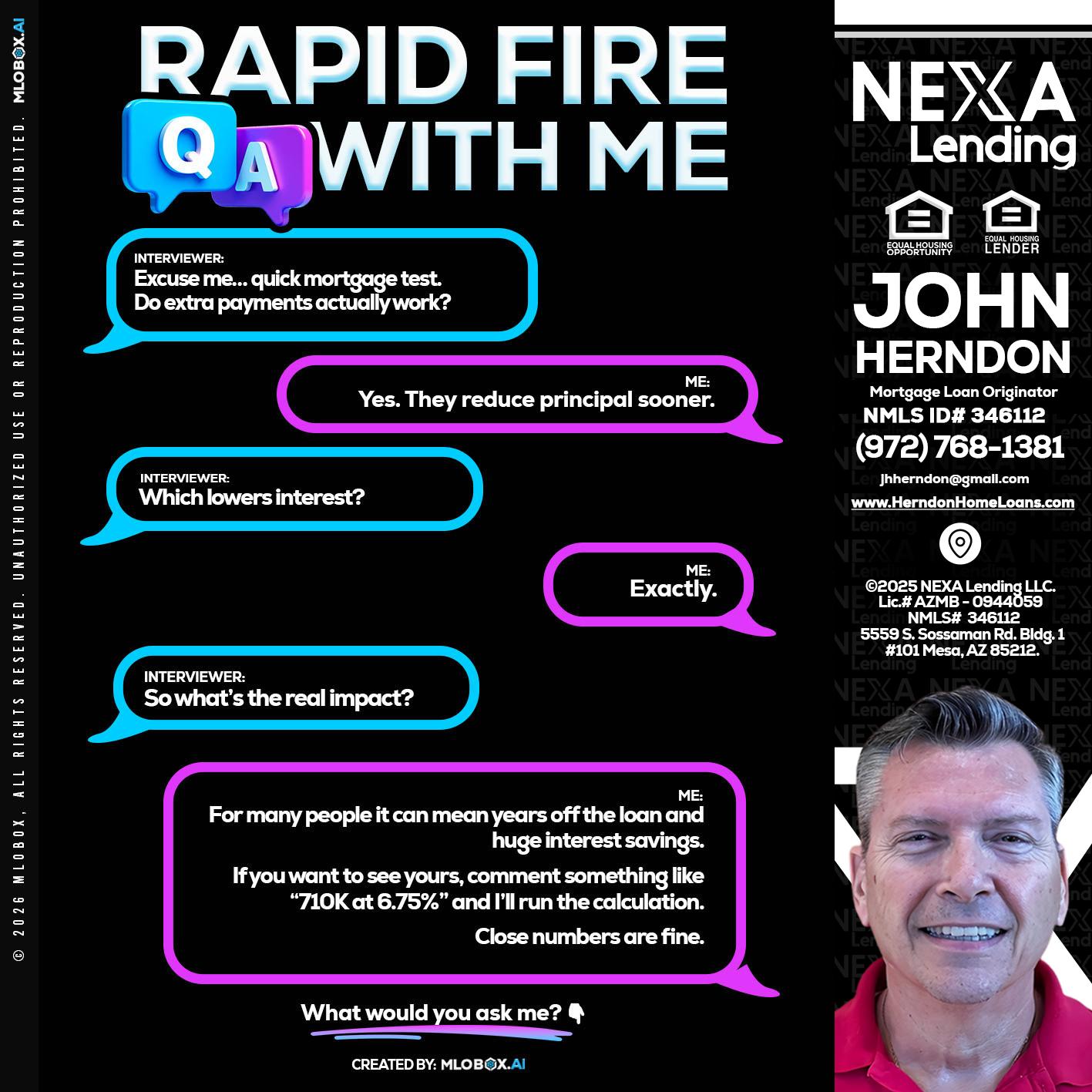 RAPID QA - John Herndon MBA -Mortgage Loan Originator