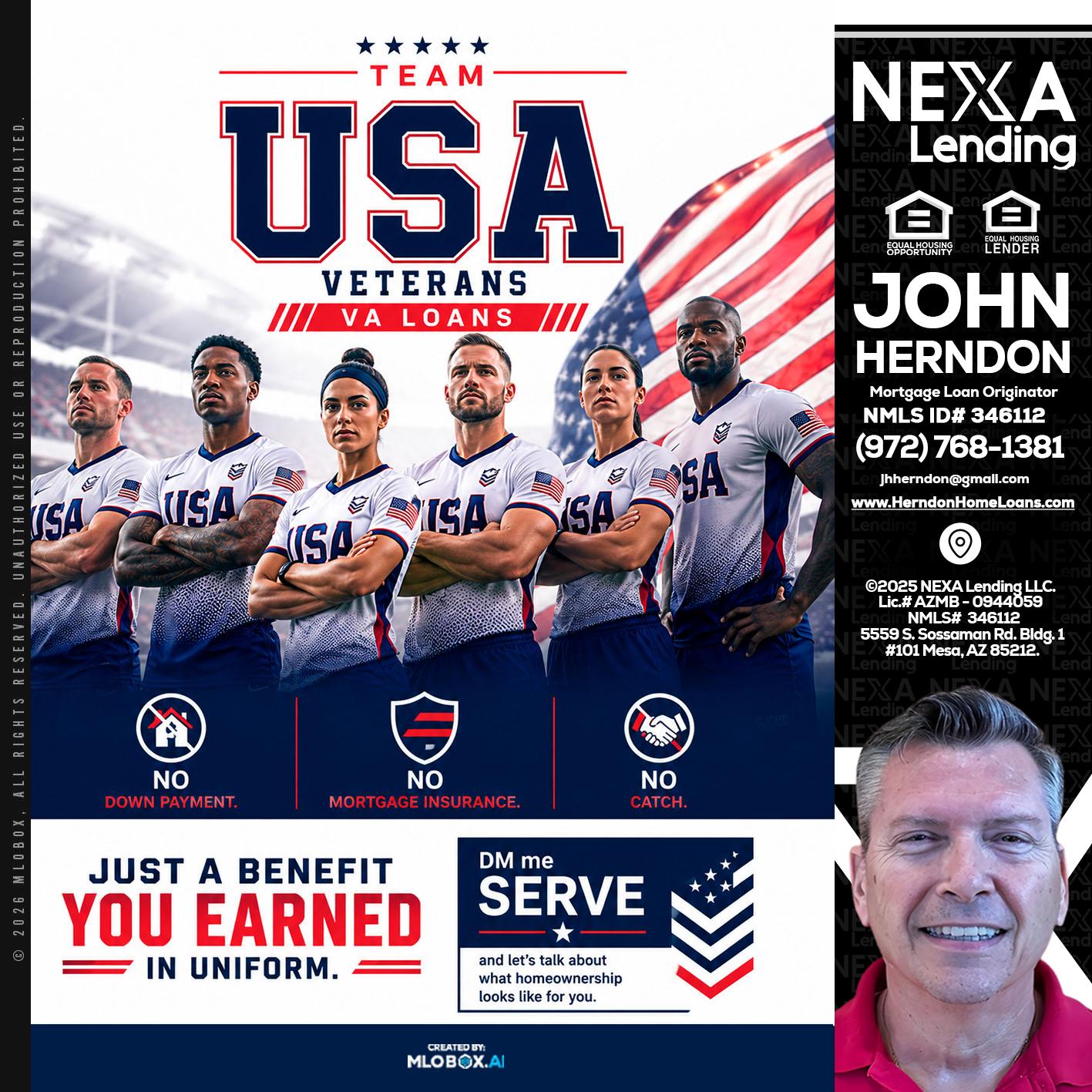 USA TEAM - John Herndon MBA -Mortgage Loan Originator