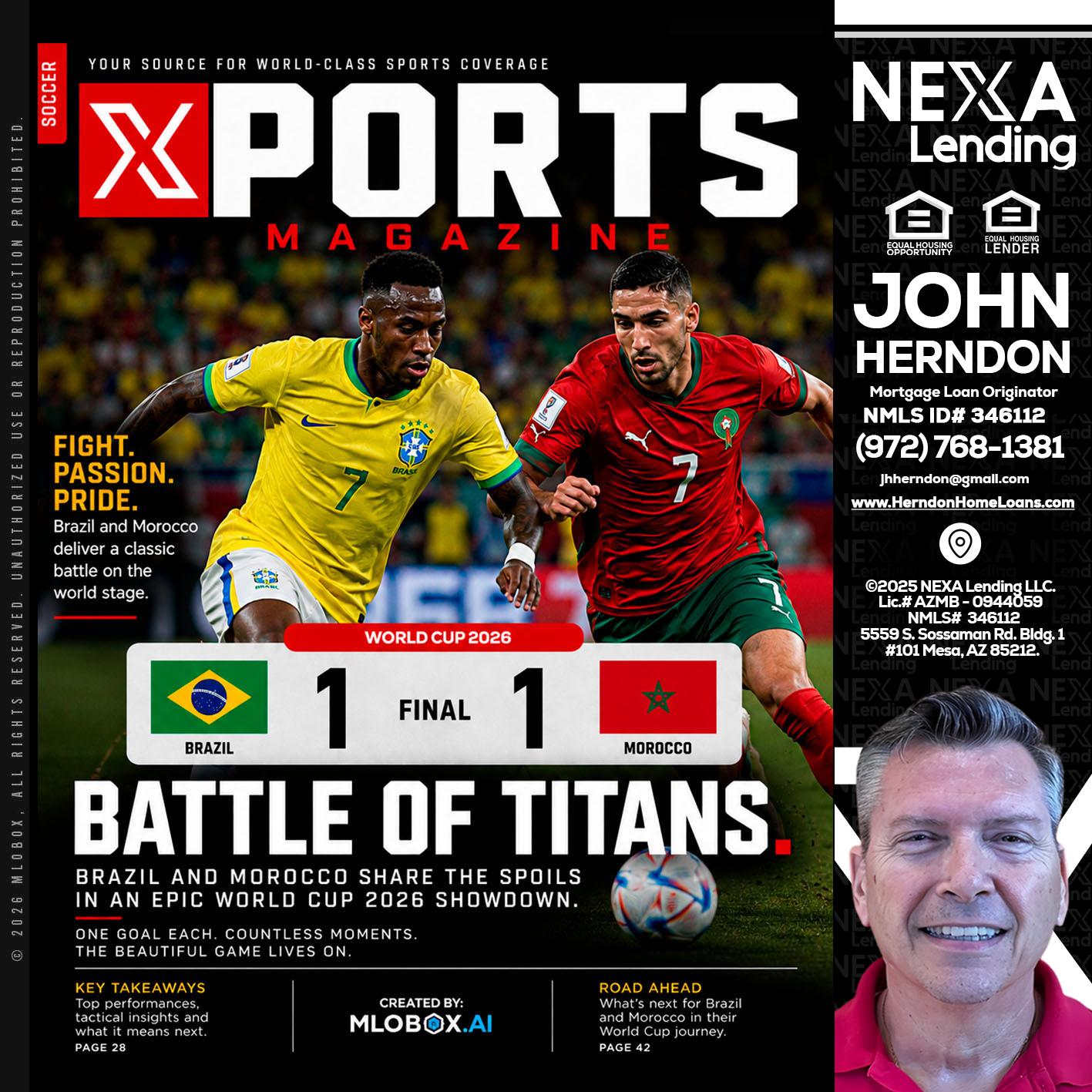 XPORTS - John Herndon MBA -Mortgage Loan Originator