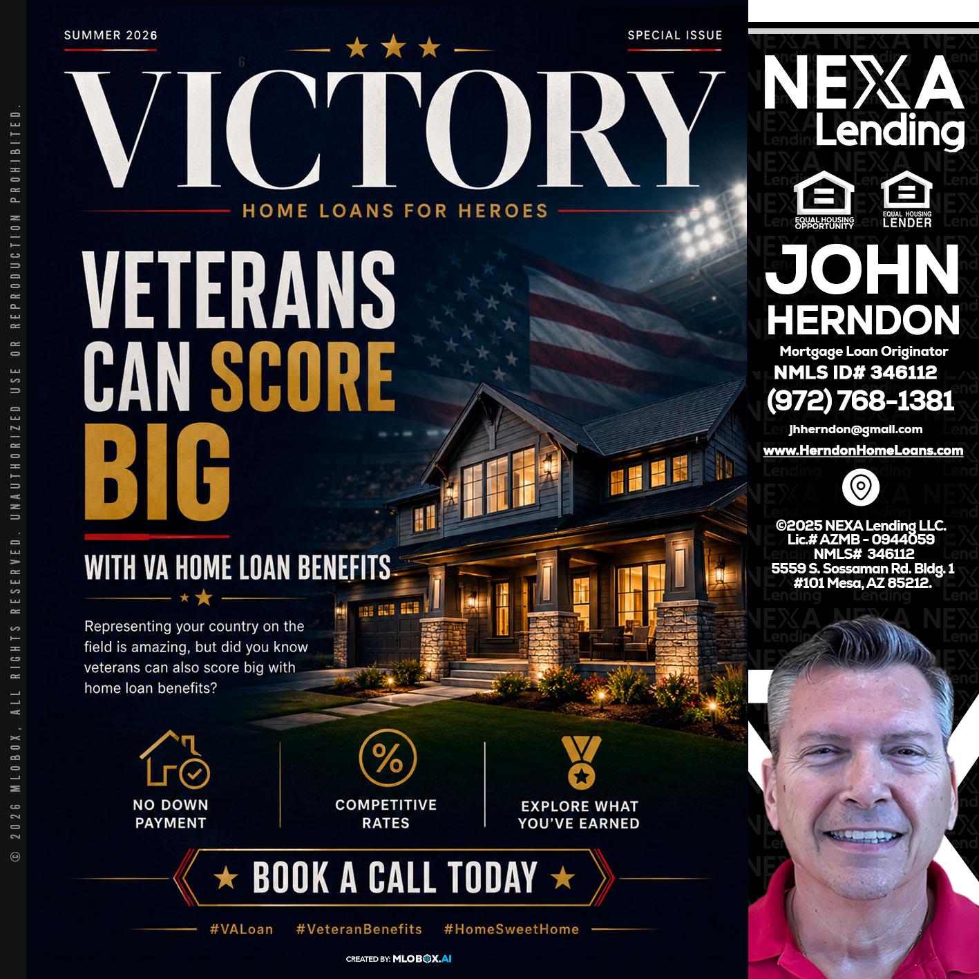 VICTORY - John Herndon MBA -Mortgage Loan Originator