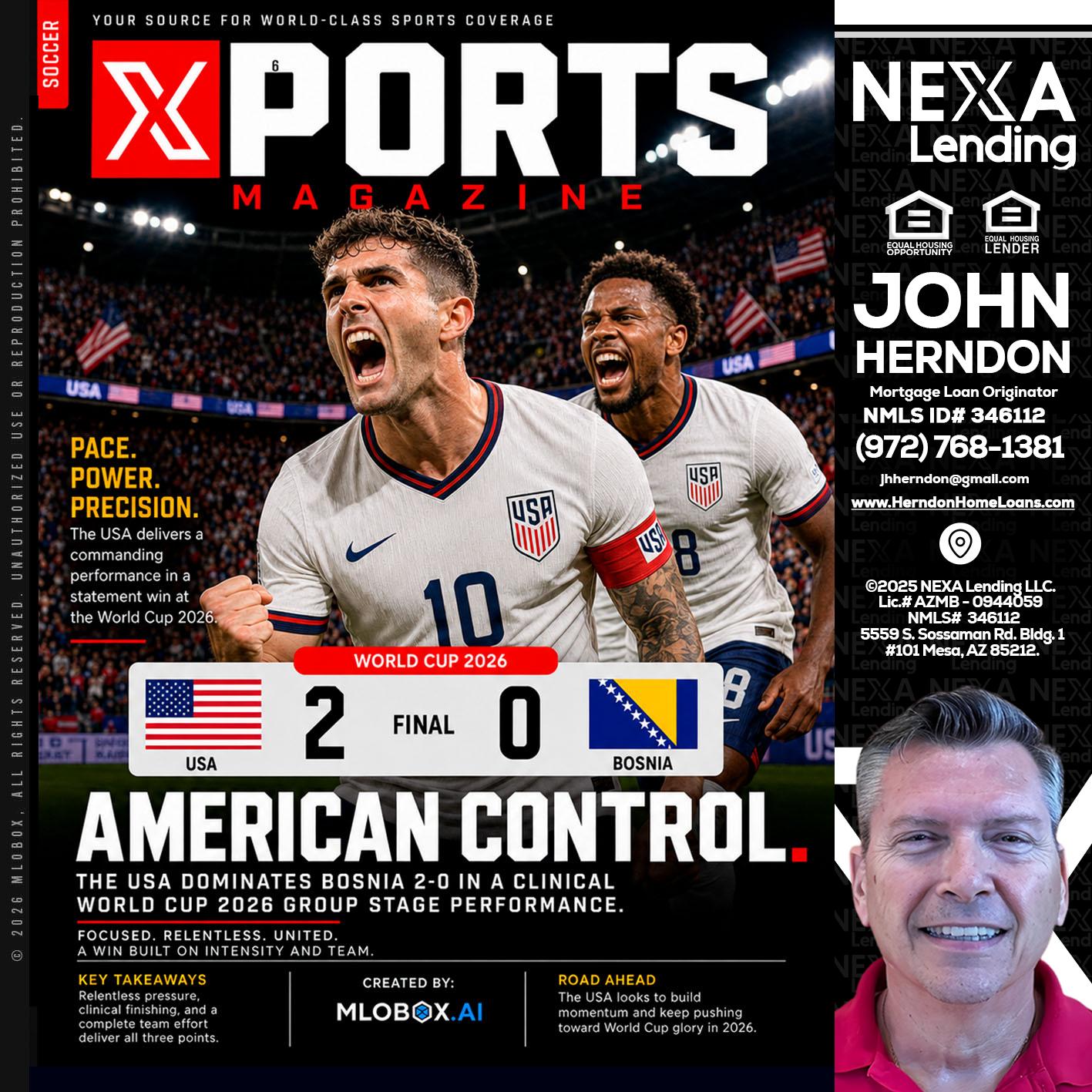 AMERICAN CONTROL - John Herndon MBA -Mortgage Loan Originator