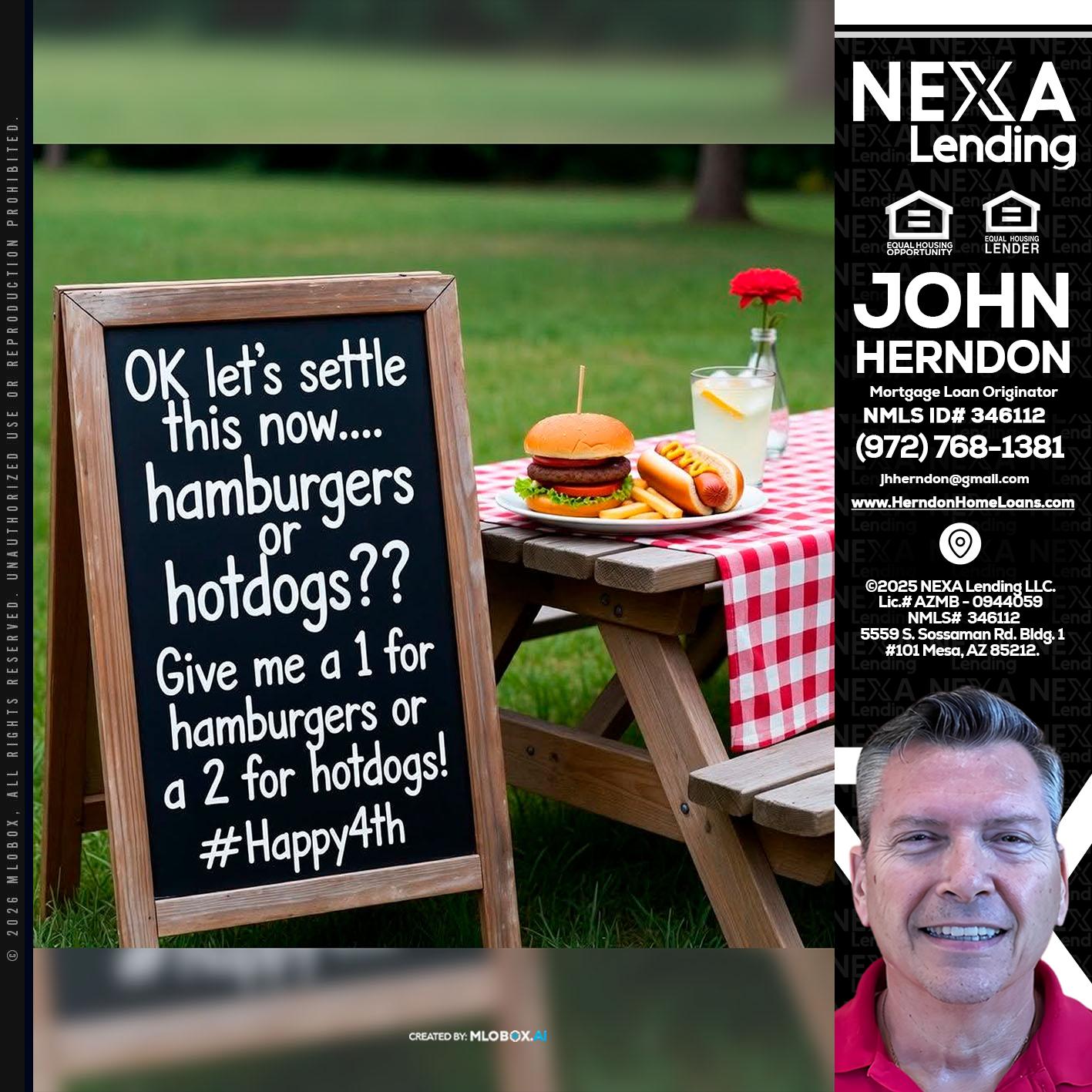 let settle this - John Herndon MBA -Mortgage Loan Originator