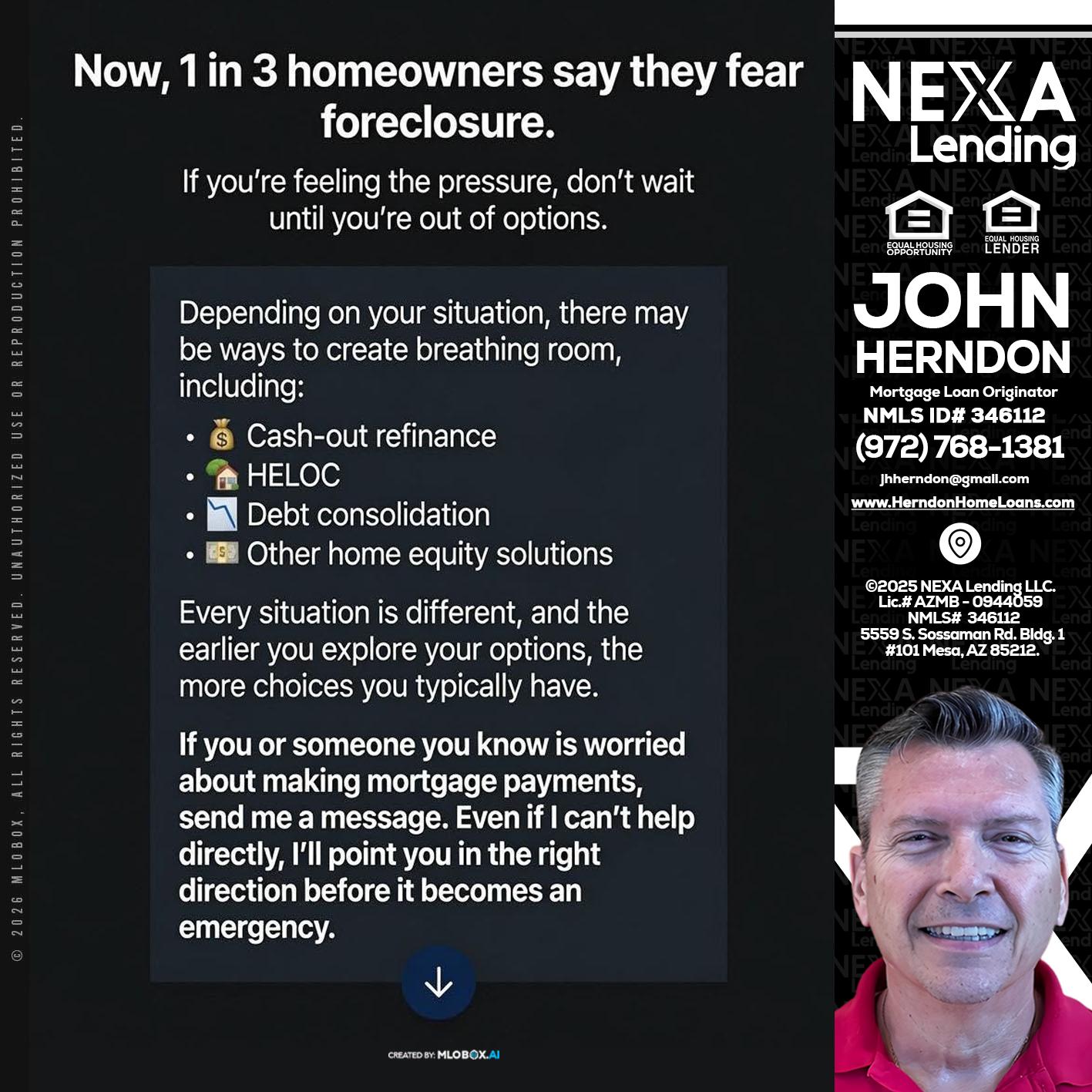 NOW - John Herndon MBA -Mortgage Loan Originator