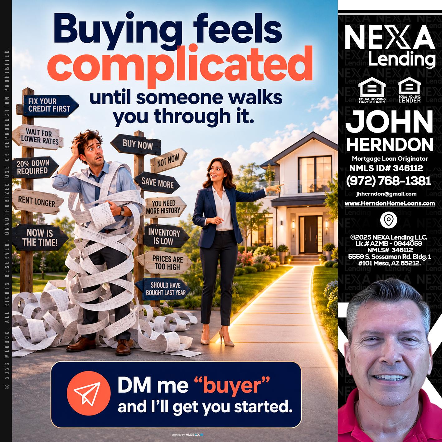 buying feels - John Herndon MBA -Mortgage Loan Originator