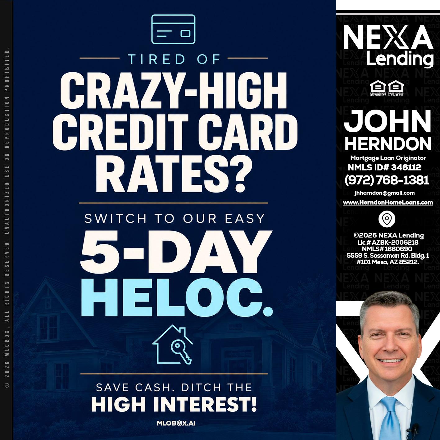 crazy high - John Herndon MBA -Mortgage Loan Originator